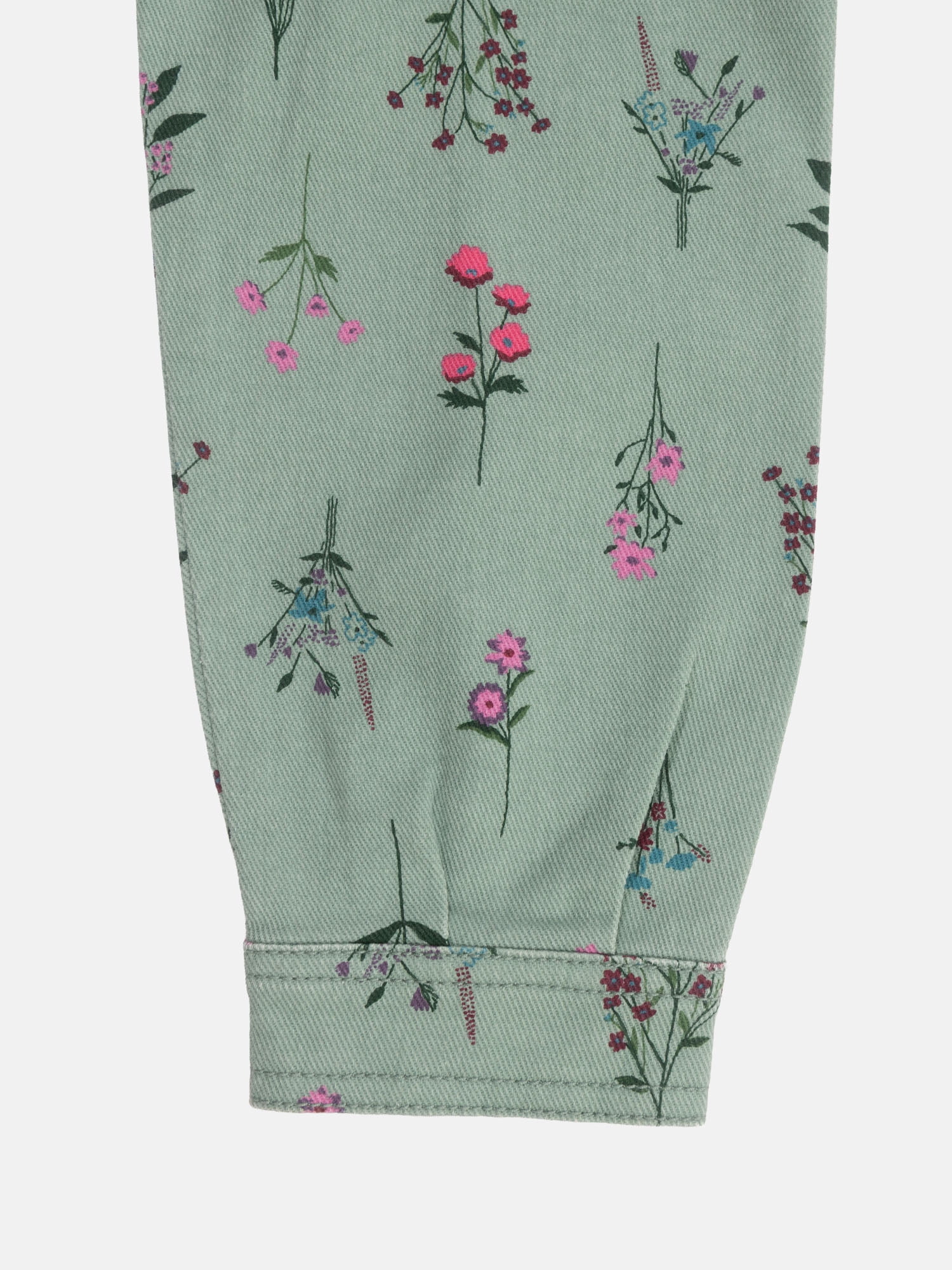 Wonder Nation Girls Floral Print Bubble Jacket, Sizes 4-18 & Plus