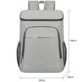 thumbnail image 4 of Unisex Fashion Backpack Ice Insulation Bag Leak-Proof Outdoor Picnic Bag for Men Women Kids, 4 of 5