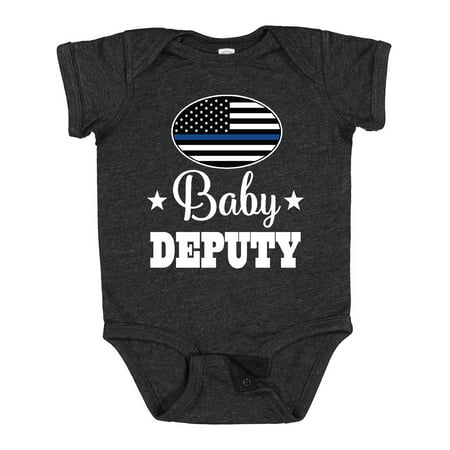 

Inktastic Sheriff Baby Deputy Law Enforcement Gift Baby Boy or Baby Girl Bodysuit