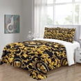 thumbnail image 3 of Milsleep Home Bedclothes Fashion Bedding Cover Set Adult Luxury Comforter Cover Set with Pillowcase, 3 of 5