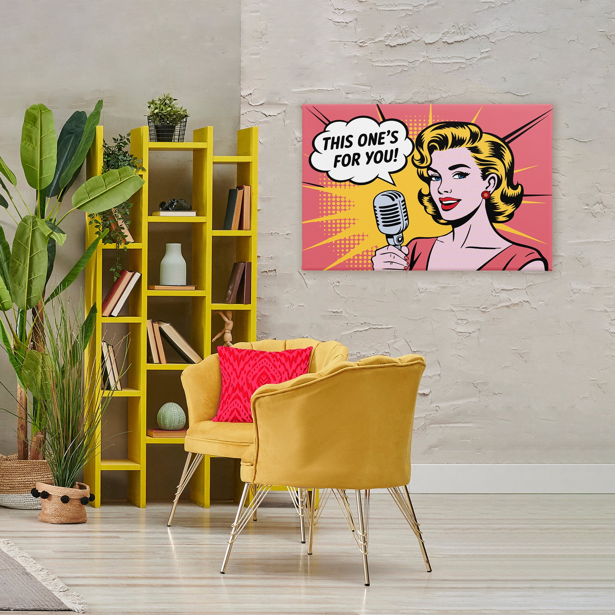 Stupell Industries This One's For You Canvas Wall Art, design by Andreas Magnusson