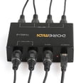 thumbnail image 2 of DOREMiDi Boîte de Rangement MIDI - 1 Entrée vers 6 Sorties, Interface MIDI 5 Broches, Alimentée par USB-B (5V DC), Plug-and-Play, Indicateur de Puissance, Compatible avec Appareils MIDI Standard, Taille Compacte 4.5x2.9x1.3 Pouces, 2 of 7