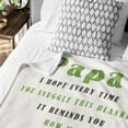 thumbnail image 6 of Papa Gifts from Grandkids, Papa Birthday Gifts, Papa Gifts from Granddaughter, Christmas Papa Gifts, Fathers Day Papa Gifts Ideas, Gifts for Papa Blanket (50x60), 6 of 6