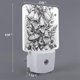 thumbnail image 2 of Balery Monochrome Botanical Illustration Luz Nocturna LED con Sensor Automático, Enchufe con Sensor Crepuscular, Luz Suave de 0.5W para Dormitorio, Pasillo, Baño-UK, 2 of 7