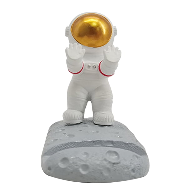 KAKOWELY Soporte para teléfono con diseño de astronauta, soporte para teléfono celular, soporte para teléfono, decoración de mesa con diseño de astronauta.