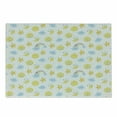 thumbnail image 1 of Moon Cutting Board, Happy Smiling Moon and Stars Morning and Night Rainbows Funny Clouds, Decorative Tempered Glass Cutting and Serving Board, Small Size, Pale Blue Yellow Pink, by Ambesonne, 1 of 1