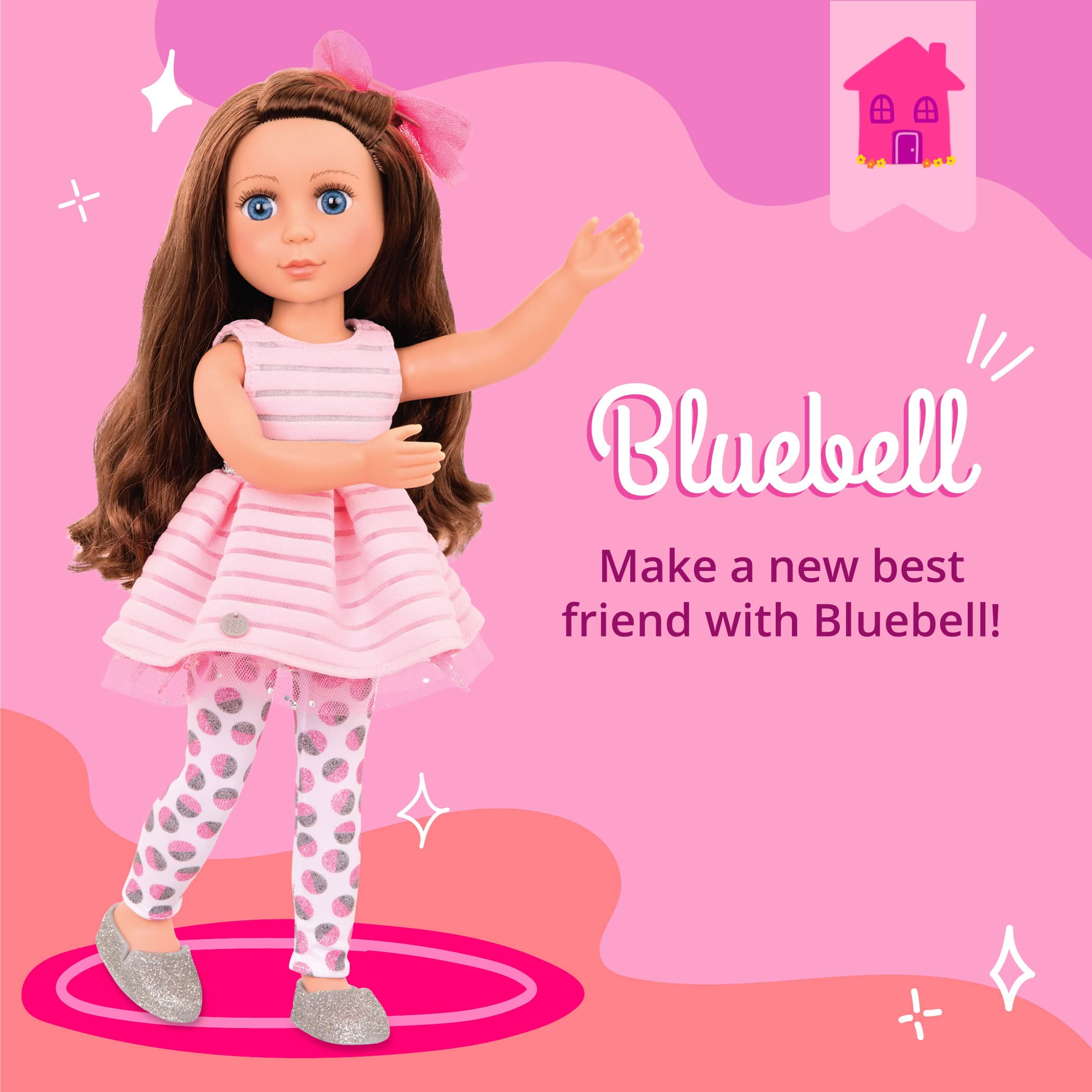 Glitter Girls Dolls by Battat - Bluebell 14 Poseable Fashion Doll - Dolls  for Girls Age 3 & Up 