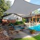 thumbnail image 3 of Yescom 16x16' 95% UV Block Square Sun Shade Sail Canopy Outdoor Patio Pool Cover Net, 3 of 9