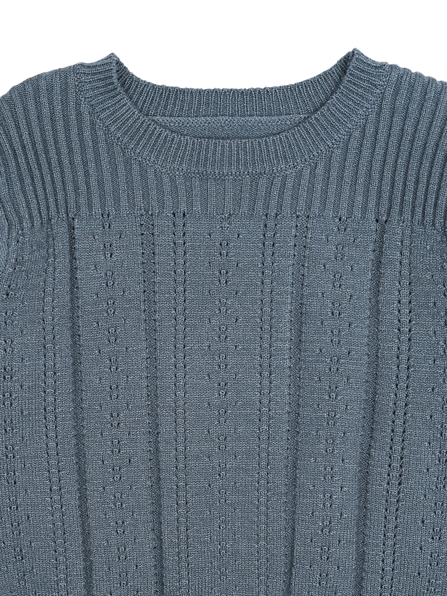 Modern Moments by Gerber Toddler Girl Pointelle Sweater, Sizes 12 Months - 5T
