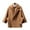 Khaki, variant on RYDCOT Women Warm Pea Coat Notched Lapel Neck Wool Blend Coat Trench Overcoat Open Front Warm Jackets with Pockets Outwear with Belt Sale