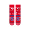 thumbnail image 2 of Unisex-Stance  Philadelphia Phillies Squeeze Tri-Blend Knit Crew Socks, 2 of 3