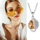thumbnail image 1 of Fiudx Collar de Diamantes, Elegante Diseño de Hojas de Cristal, Regalo Único de Joyería de Amor, Cómodo y Agradable para La Piel, Ideal para Ocasiones Especiales, Aniversarios y Cumpleaños, Perfecto, 1 of 4