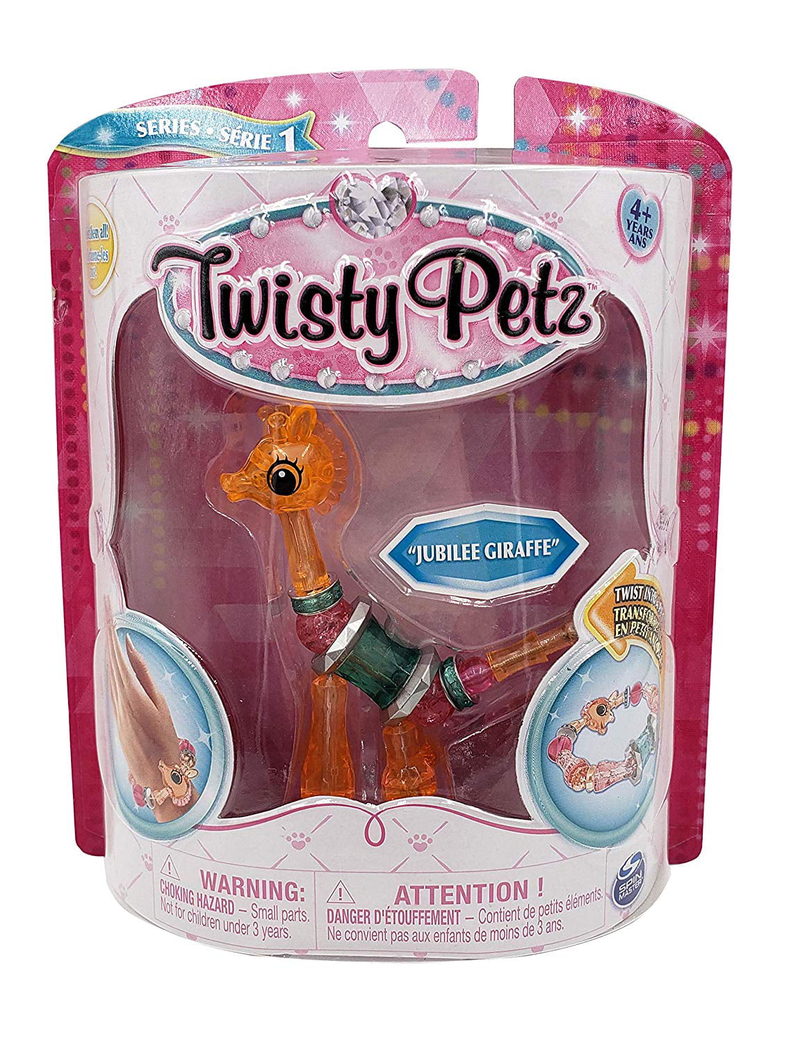 Twisty Petz Jubilee Giraffe Twist Into a Pet Toy Series 1 Bracelet Spin Master for sale online 