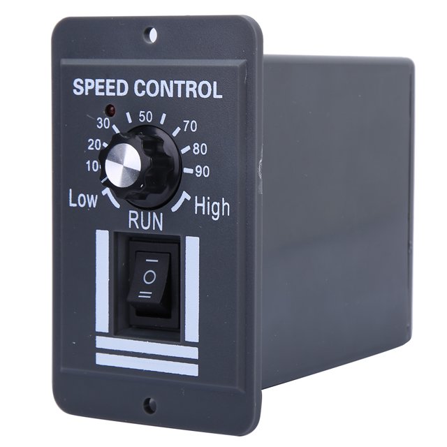 Controlador de velocidad ajustable CW/CCW con interruptor Regulador de motor de CC 12 V-60 V 10 A