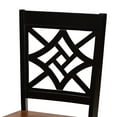 thumbnail image 5 of Baxton Studio Nicolette Dining Chair, Set of 2, Dark Brown, 5 of 8