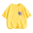 thumbnail image 2 of Ropa para niños, camiseta de Stitch Trucksuit para niñas, ropa para niños, camisetas para niños, camisetas para bebés, camisetas lindas de manga corta con dibujos animados, 2 of 5