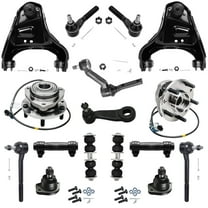 Detroit Axle - Front End 16pc Suspension Kit for 4WD Chevy Blazer S10 ...