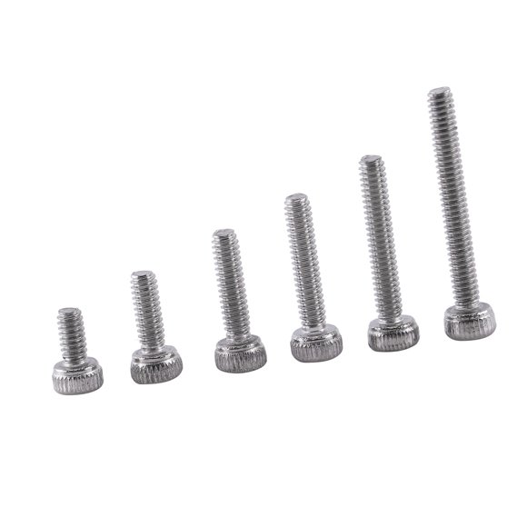 250pcs M2 Hex Socket Screws Bolt A2 Stainless Steel, Six Common Sizes for Industrial Fasteners, Ideal for Home and Office Appliances