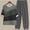 1# Gray lightning deals of today, variant on Dyegold Linen Sets for Women 2 Piece Summer Outfits Casual Short Sleeve Tops with Long Pants Tracksuit Sweatsuits Lounge Set