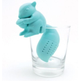 thumbnail image 1 of Tea Infuser - Squirrel tail Silicone Loose Leaf Tea Infusers Tea Strainer Hot Tea Filter, 1 of 3