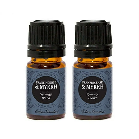 Edens Garden Frankincense Myrrh Value Pack Synergy Blend 100