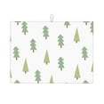 thumbnail image 1 of Microfiber Drying Mat, Cartoon Pine Trees Seamless Print Dish Drying Mat for Kitchen Counter, 18 x 24 inches, 1 of 9