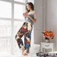 thumbnail image 5 of Kdxio Women's Comfy Stretch Samurai Frog Guitar Print Drawstring Pajama Pants-Medium, 5 of 5