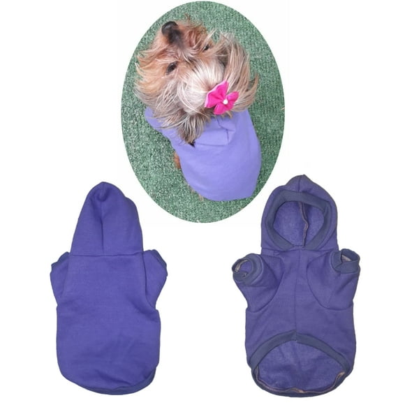 Sudadera para perro o gato Mi Baúl Lila Talla 5