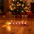 thumbnail image 3 of Christmas Magic Light Wand Controller with Glowing Star Tip, Striped Remote Controller for Christmas Tree Lights, Interactive Magic Wand Christmas Gift for Family Holiday Fun, 3 of 5