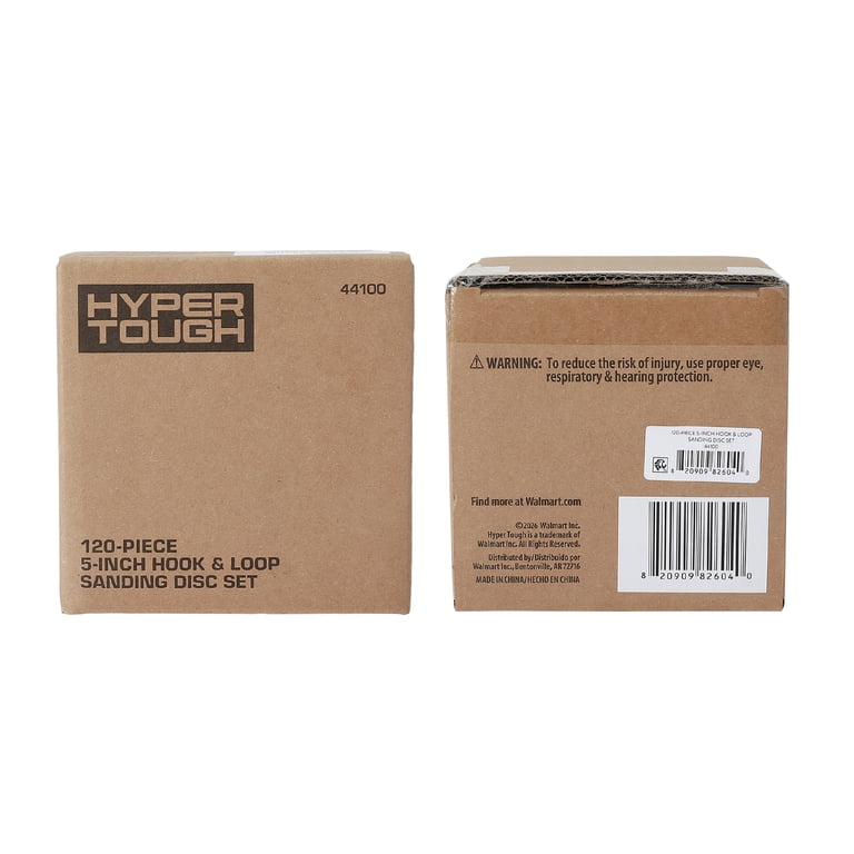 Hook And Loop Sanding Discs, 5-Inch, 120 Pieces, 60-600 Grit photo 8