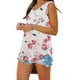 thumbnail image 3 of Camiseta sin mangas con estampado de mujer a la moda de verano, camisetas informales sin mangas Pompotops lopia995595, 3 of 6