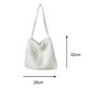 thumbnail image 5 of Bolsa de compras de hombro de color sólido de felpa retro para mujer de mano grandes de invierno Ehuebsd Para Estrenar, 5 of 9