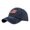 Navy, variant on Vintage Washed Cotton Baseball Cap with Embroidered USA Flag, Adjustable Dad Hat for Men and Women, Casual Outdoor Sports