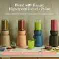 thumbnail image 2 of Splendor Blender - 1000W High-Power | Ultra-Sharp Blades | 2 Blending Modes | Includes 25 oz Personal Cup and Drinking Lid Set | Smoothies, Shakes & More | Char, 2 of 5