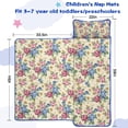 thumbnail image 5 of Pioneer Flower Floral Print Pattern Toddler Nap Mats for Kids Preschool,Sleeping Mat Bag or Kids,Toddler Sleeping Bag,Toddler Nap Mat or Daycare, 5 of 6