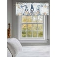 thumbnail image 3 of Ocean Gnome Blue Valances for Windows, Rod Pocket Kitchen Valance Curtains - Soft & Washable Small Window Treatment for Living Room,&nbsp;Bathroom, Summer Starfish Shell, 54x18inch, 3 of 9