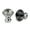 Black, variant on 30mm Kitchen Cabinet Handles Diamond Shape Design Crystal Glass Knobs Cupboard Pulls Drawer Knobs Furniture Handle Hardware