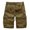 Khaki, variant on Ramiter Shorts Men Men's Summer Fashion Short Pant Casual Hawaiian Style Printed Short Floral Beach Splicing Fashion Pants Shorts Blue,S