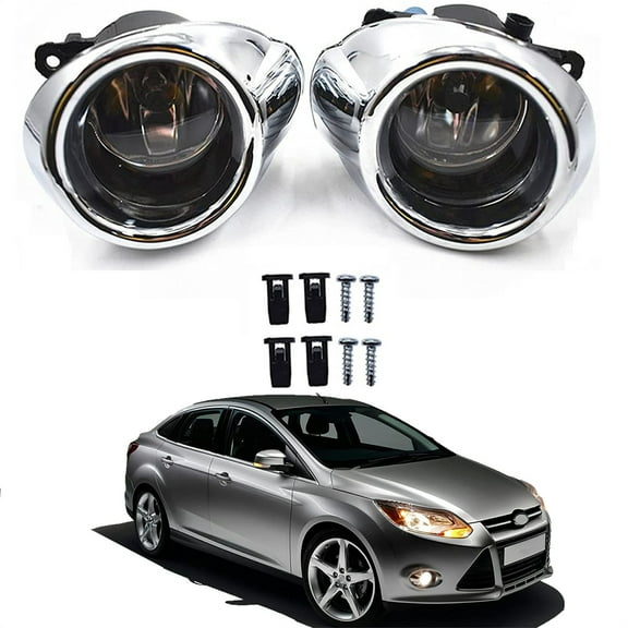 Genrics Driving Fog Lights Bumper Lamps Bulbs For 2012 2013 2014 Ford Focus