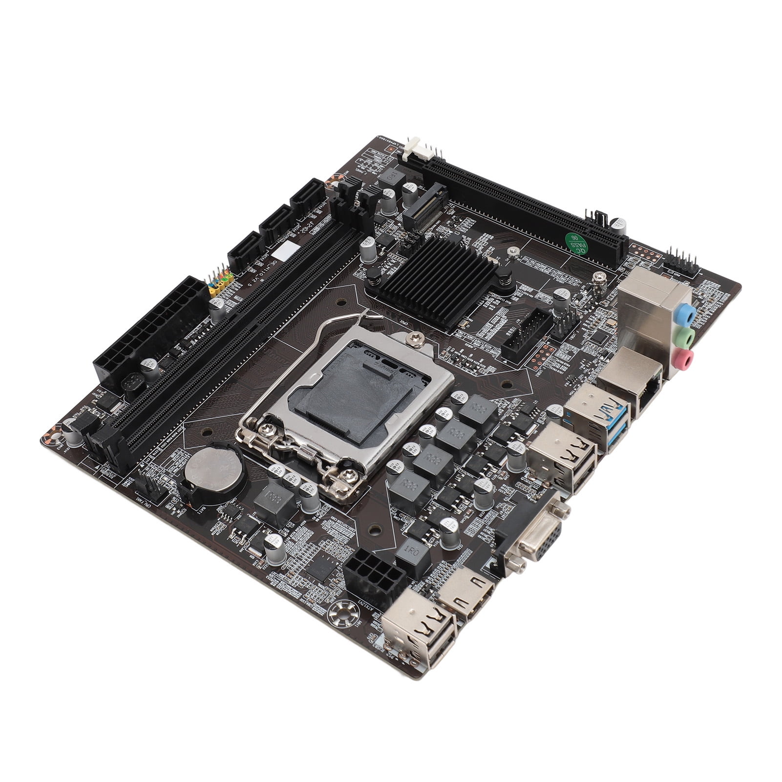 H110 Gaming Motherboard LGA 1151 MATX Dual Channel DDR4 Memory PCIe 3.0X16 SATA3.0 HD Multimedia Interface VGA M.2 Port USB3.0 2.0 Interface