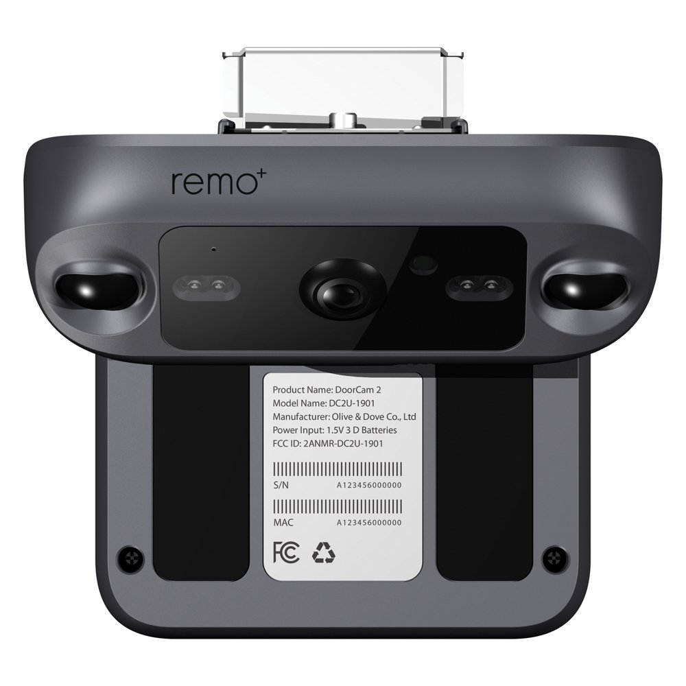 remo+ DCM2MG Doorcam 2 1080p Full HD Wi-Fi Smart Over-The-Door Security