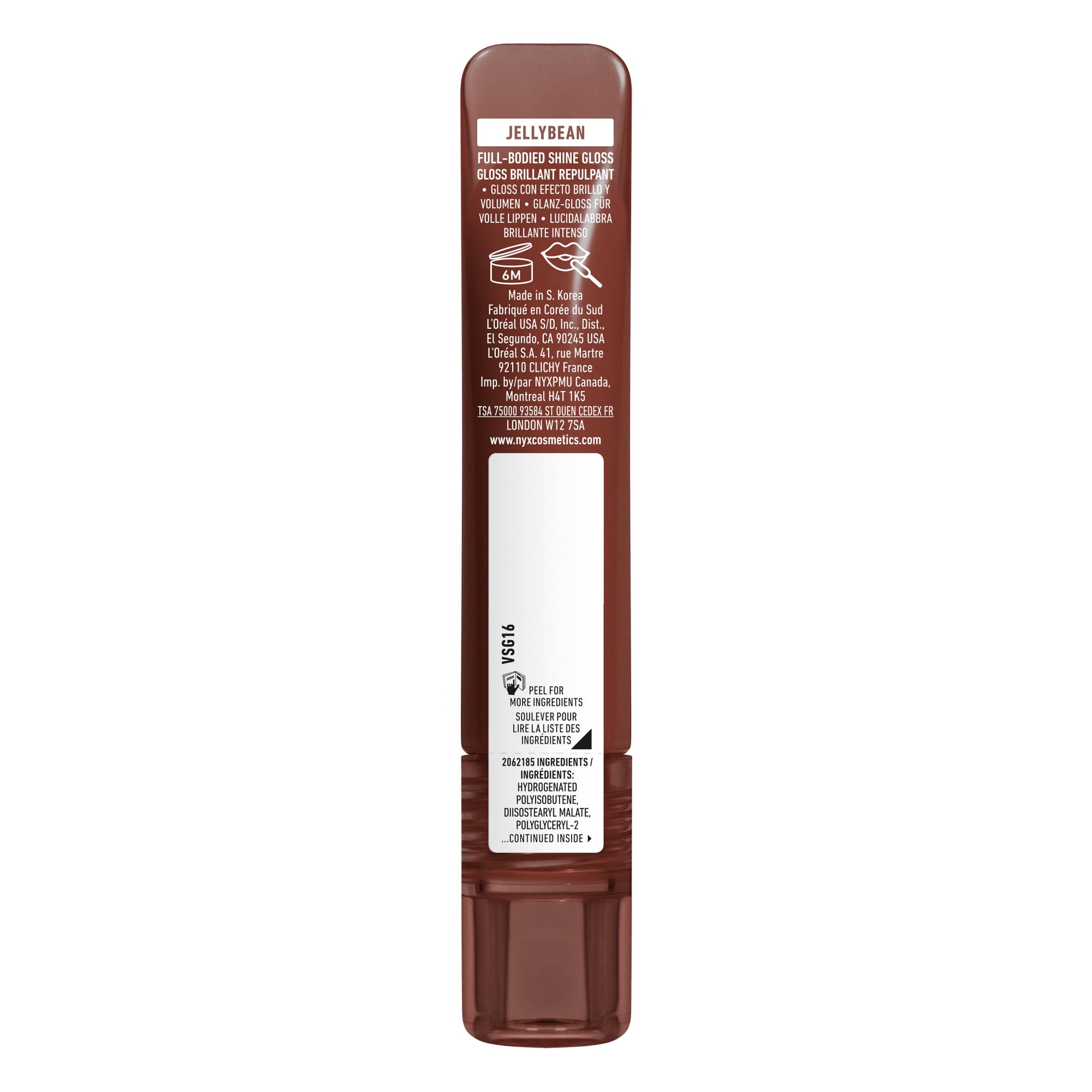 NYX Professional Makeup Jelly Job, Full-Bodied Shine Gloss