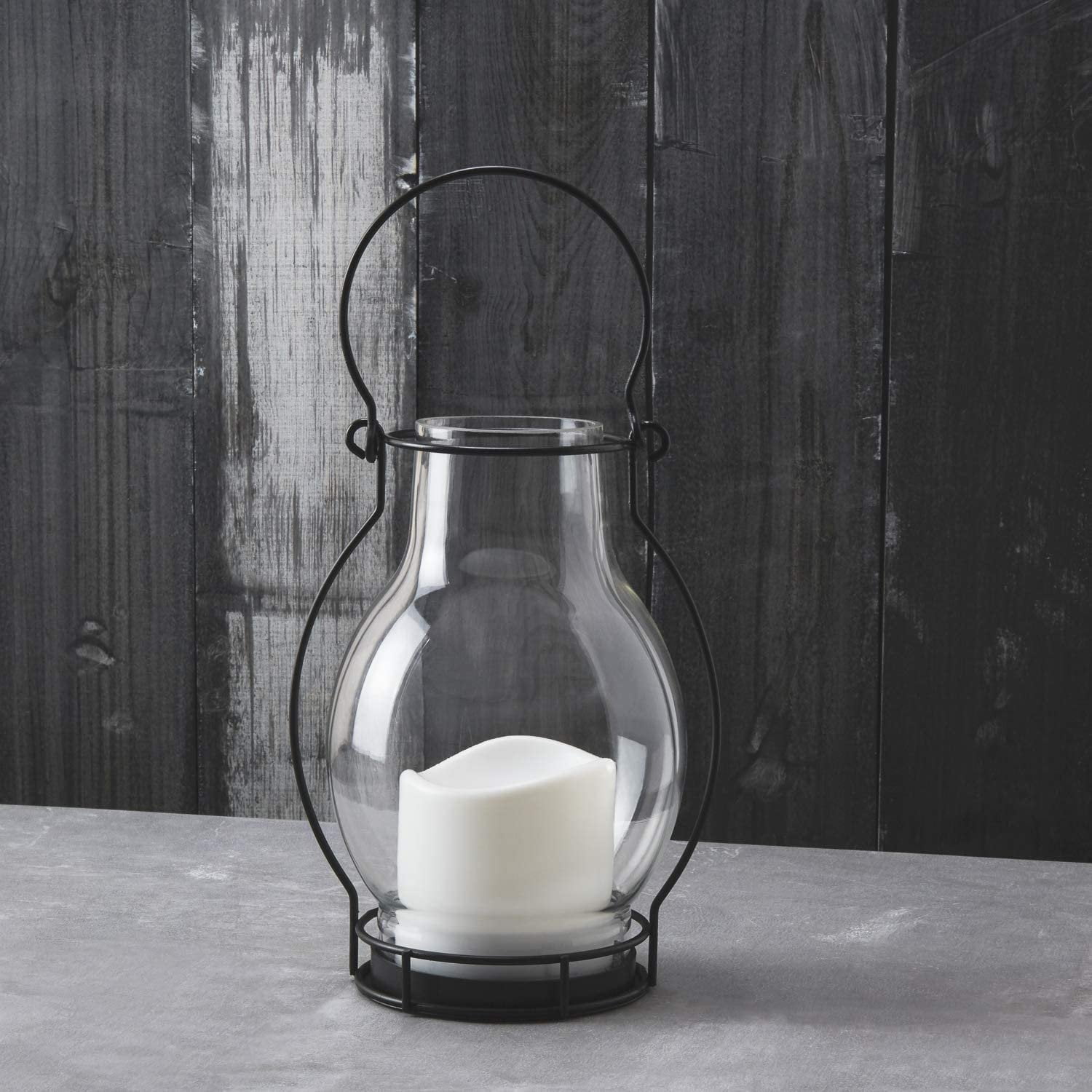 LampLust Outdoor Solar Flameless Candle Lanterns, 10.5 LampLust Outdoor Solar Flameless Candle Lanterns, 10.5