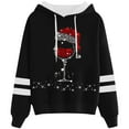 thumbnail image 1 of WILLBEST Sudadera con Capucha Sudadera con Capucha y Cordón con Estampado Navideño Informal para Mujer Chica​​, 1 of 3