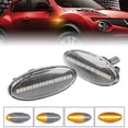 thumbnail image 1 of Dynamic Clear LED Side Marker Turn Signal Light Fit for Nissan Qashqai Juke for X-Trail, 1 of 5