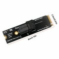 thumbnail image 2 of Tarjeta adaptadora M.2 NVME a U.2 M Key PCIe X4 SFF 8643 Wdftyju, 2 of 9