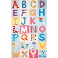 thumbnail image 2 of nuLOOM Uzbek Alphabet Boxes Multi Area Rug, 2 of 2