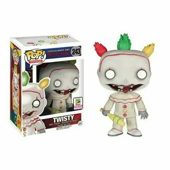 FUNKO POP American Horror Story Elsa Mars Ma Petite #241 Tattler Twins #242 Peppr #244 Action Figure Toys Collection Dolls Gifts Wangyu