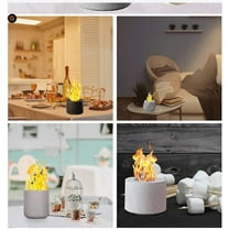 LEXSOMEO 20 Pcs Small Ceramic Wool Wick For Tabletop Fire Pit Fireplace Fuel Wicks Sponge Cotton Core For For Indoor Tabletop Fire Pit Bioethanol Fuel