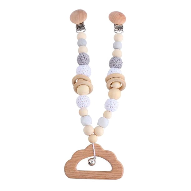 Juguetes para dentición del bebé Bebés Infantiles DIY Sonajero para bebés Nubes